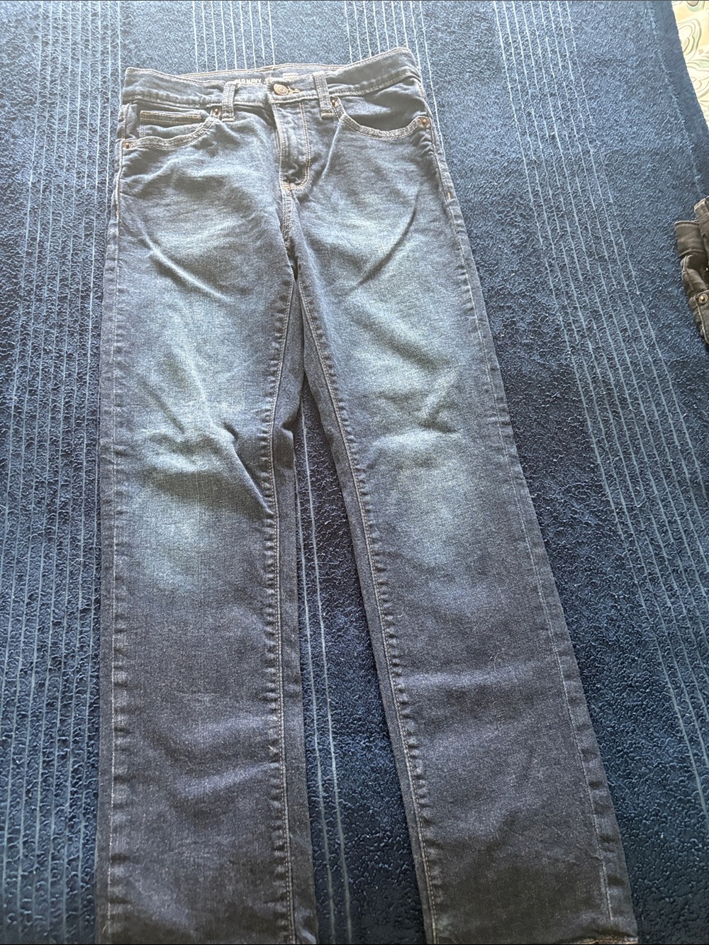 Kid’s Classic Skinny Jeans in Dark Gray